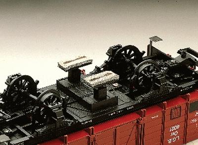 LGB 50050 G Scale Track Cleaning Attachment -- For Freight Cars with 300mm-Length Twin Axles