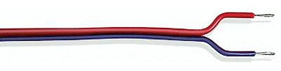 LGB 51235 G Scale Double Conductor Wire -- Blue/Red