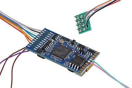 LokSound By ESU 58410 HO Scale LokSound 5 DCC-MM-SX-M4 Multi-Prototcol Sound and Control Decoder -- 1.5A, NEM652 8-Pin Plug, 11x15mm Speaker and Enclosure, Blank Sound Files