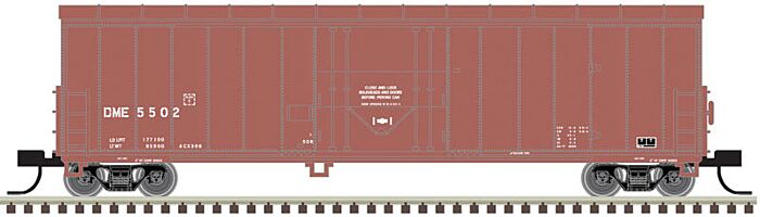 Atlas Model Railroad 50005145 N Scale NACC 50' Smooth-Side RBL Insulated Boxcar - Ready to Run - Master(R) -- Dakota, Minnesota & Eastern 5508 (brown)