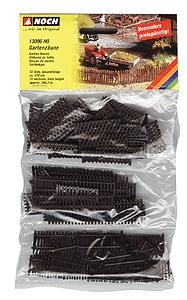 Noch 13096 HO Scale Garden Fences -- 72 Sections, Total Length: Approx. 106" 270cm