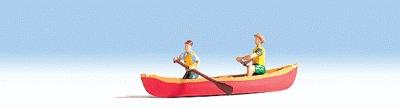 Noch 37805 N Scale Canoe with 2 Figures