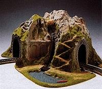 Noch 5170 HO Scale Tunnels -- Single Track, Curved 41 x 37 x 22cm