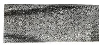Noch 58055 HO Scale Profi-Plus Scenic Components -- Wall, Extra Long (gray brick) 26-3/8 x 5-1/8" 67 x 12.5cm