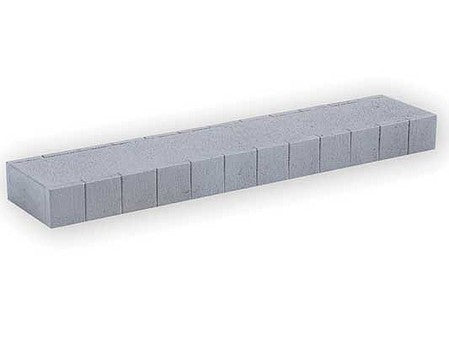 Noch 66012 HO Scale Hard-Foam Train Station Platform Straight Section -- Fits Marklin C-Track - 7-1/16 x 1-1/2 x 9/16" 18 x 3.8 x 1.5cm