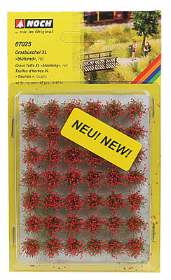 Noch 7025 All Scale Grss Tfts Xl Blm Red 42/