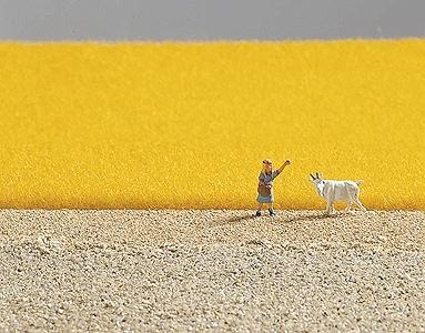 Noch 7088 All Scale Wild Grass with 1/2" 12mm Fibers -- Gold, 1-7/16oz 40g