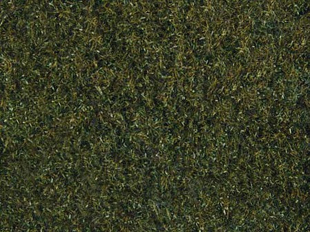 Noch 7292 All Scale Meadow Foliage Sheet -- Dark Green 7-7/8 x 9" 20 x 23cm