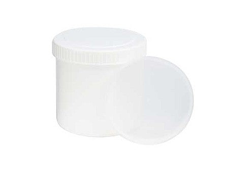 Noch 8081 All Scale Plastic Screw-Top Storage Containers with Gasket -- 1 Each: 25-3/8oz 750mL, 8-7/16oz 250mL