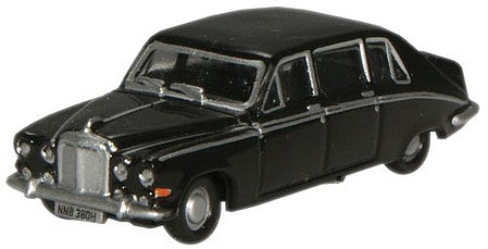 Oxford Diecast NDS006 N Scale Daimler DS420 Sedan - Assembled -- Black