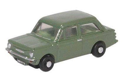 Oxford Diecast NHI001 N Scale 1960s-1970s Hillman Imp - Assembled -- Willow Green