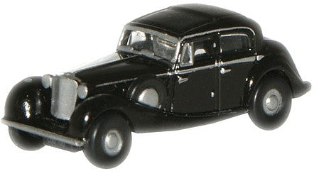 Oxford Diecast NJSS002 N Scale Jaguar SS Sedan - Assembled -- Black