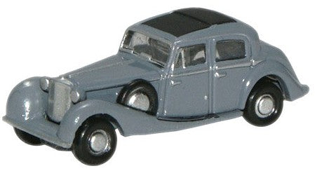 Oxford Diecast NJSS004 N Scale Jaguar SS Sedan - Assembled -- Lavendar Gray