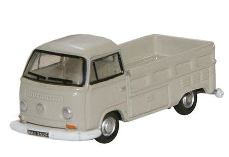 Oxford Diecast NVW002 N Scale 1960s Volkswagen Pickup Truck - Assembled -- Light Gray