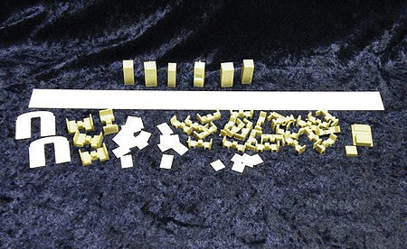 Palace Car Co 9560 HO Scale Universal Interior - Kit -- Heavyweight or Lightweight Diner Chairs, Tables & Appliances