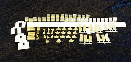 Palace Car Co 9574 HO Scale Universal Interior - Kit -- Heavyweight Sleeper w/8-10-12-14-16 Sections