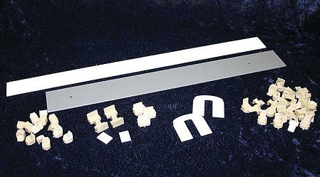 Palace Car Co 9804 HO Scale Streamlined Car Interior - Kit -- Fits Train Station Products Core Kit - Parlor- Lounge