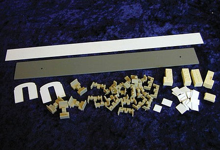 Palace Car Co 9806 HO Scale Streamlined Car Interior - Kit -- Fits Train Station Products Core Kit - Single-Level Diner