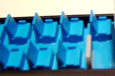 Pikestuff 4103 HO Scale Passenger Car Seats pkg(36) -- Blue