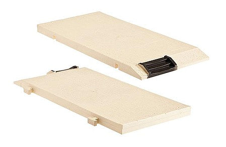 Pola 330904 G Scale Station Baseplate Set -- 16-7/8 x 7-13/16 x 7/8" 43 x 19.5 x 2cm