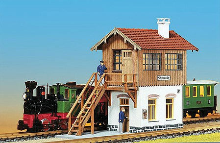 Pola 330914 G Scale Schonweiler Switch Tower -- 19-3/4 x 7-3/16 x 15-5/8" 50 x 18 x 39.5cm