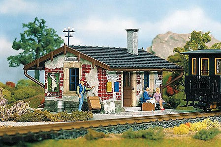 Pola 330980 G Scale Oberndorf Station -- 12 x 13-3/8 x 8-1/4" 30.5 x 33.4 x 21cm