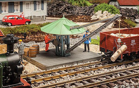 Pola 331705 G Scale Loading Duty Crane -- Weathered Kit - 15 x 8-1/4 x 8-7/16" 38 x 20.9 x 21.5cm