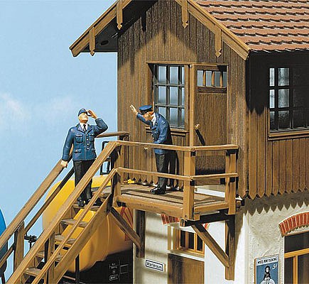 Pola 331835 G Scale Signal Tower Staff -- pkg(2)