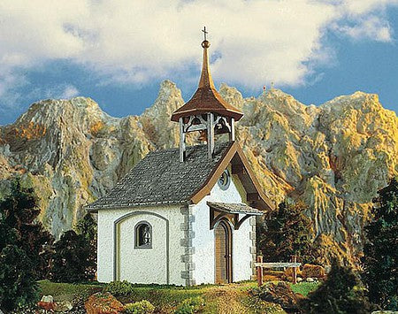 Pola 331840 G Scale Mountain Chapel -- 10-1/2 x 7-13/16 x 13-5/8" 26.8 x 19.7 x 34.5cm