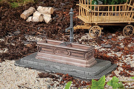 Pola 333155 G Scale Village Fountain -- Kit - 9-1/8 x 5-1/8 x 5-1/2" 23 x 13 x 14cm