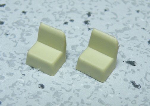 Palace Car Co 5015 HO Scale Porter's Seat -- pkg(4)