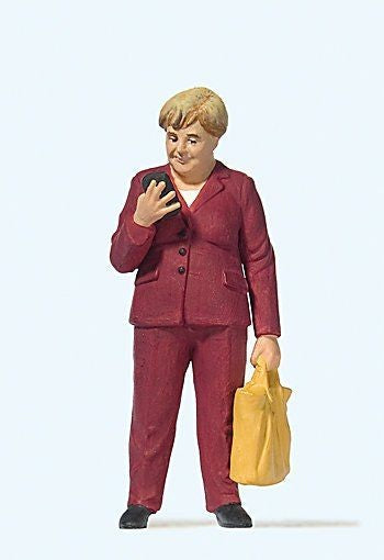 Preiser 57158 44220 Scale Angela Merkel (German Politician)
