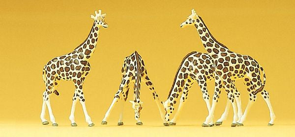 Preiser 79715 N Scale Animals -- Giraffes