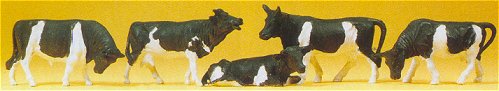 Preiser 14155 HO Cows (5)