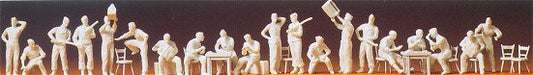 Preiser 16500 HO Unpainted German Reich Figures 1935-45 (20) (Kit)