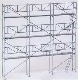 Preiser 17180 HO Facade Scaffolding (Kit)