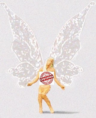 Preiser 29016 HO Nude Fairy Sitting