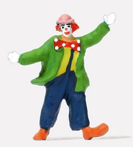 Preiser 29086 HO Clown Walking