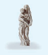 Preiser 29101 HO Unpainted Statue of Virgin Mary