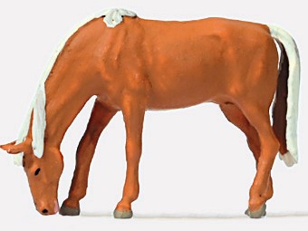 Preiser 29530 HO Horse Grazing
