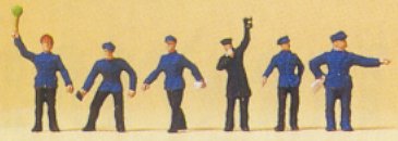 Preiser 79010 N Railway Personnel Set #1 (6)