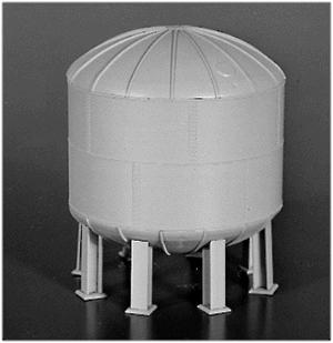 Rix Products 520 HO Scale Elevated Tank - Kit -- Scale Diameter 24'  7.3m, Height 30'  9.1m