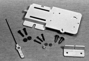Rix Products 5 All Scale Switch Machine Mounting Bracket -- Rix-Rax Flat Mounting Bracket Kit