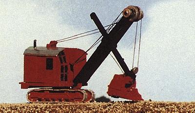 Railway Express Miniatures 2121 N Scale Construction Equipment -- Bucyrus Excavator Shovel