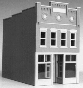 Smalltown USA 6002 HO Scale Tony's Gym -- Kit - 4-3/4 x 2-3/4" 11.9 x 6.9cm