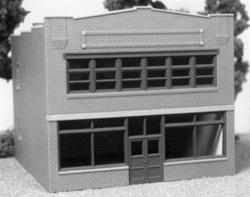 Smalltown USA 6017 HO Scale Drug Store -- Kit - 4-1/8 x 4-1/8" 10.5 x 10.5cm