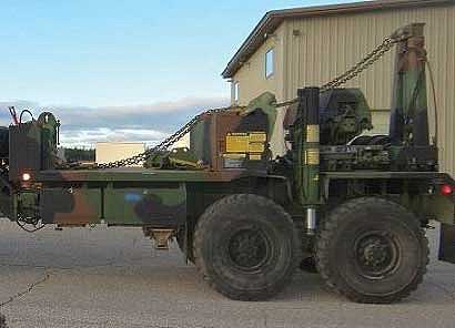 Trident Miniatures 87254 HO Scale US Marine Corps LVSR Rear Body Unit (RBU) - Resin Kit -- MK15 Wrecker