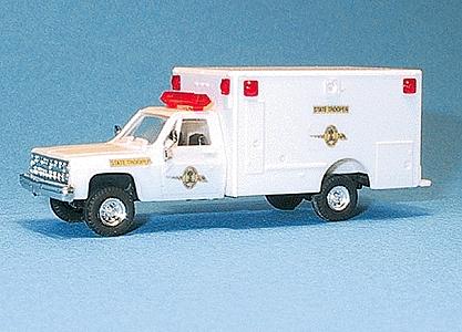 Trident Miniatures 90235 HO Scale Chevrolet Box Van - Emergency - Police Vehicles -- South Carolina Highway Patrol