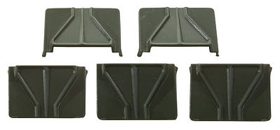 Trident Miniatures 96009 HO Scale Vehicle Accessories -- Spoilers