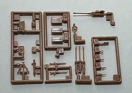 Trident Miniatures 96040 HO Scale Military Accessories -- Weapons Set